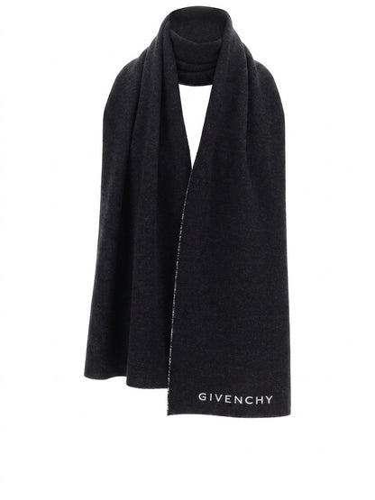 Bicolor Wool Scarf