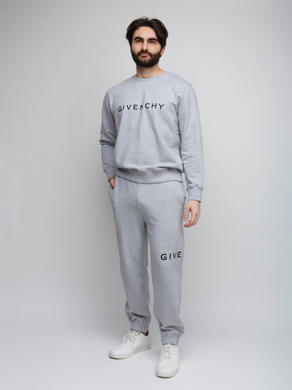 Gray Cotton Joggers (Workout Pants)