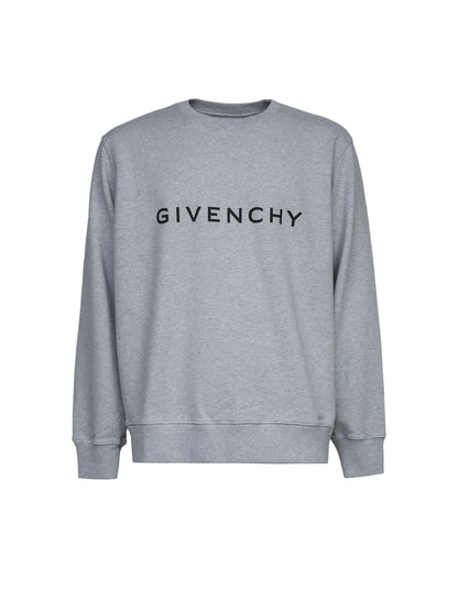 Gray Cotton Sweatshirt