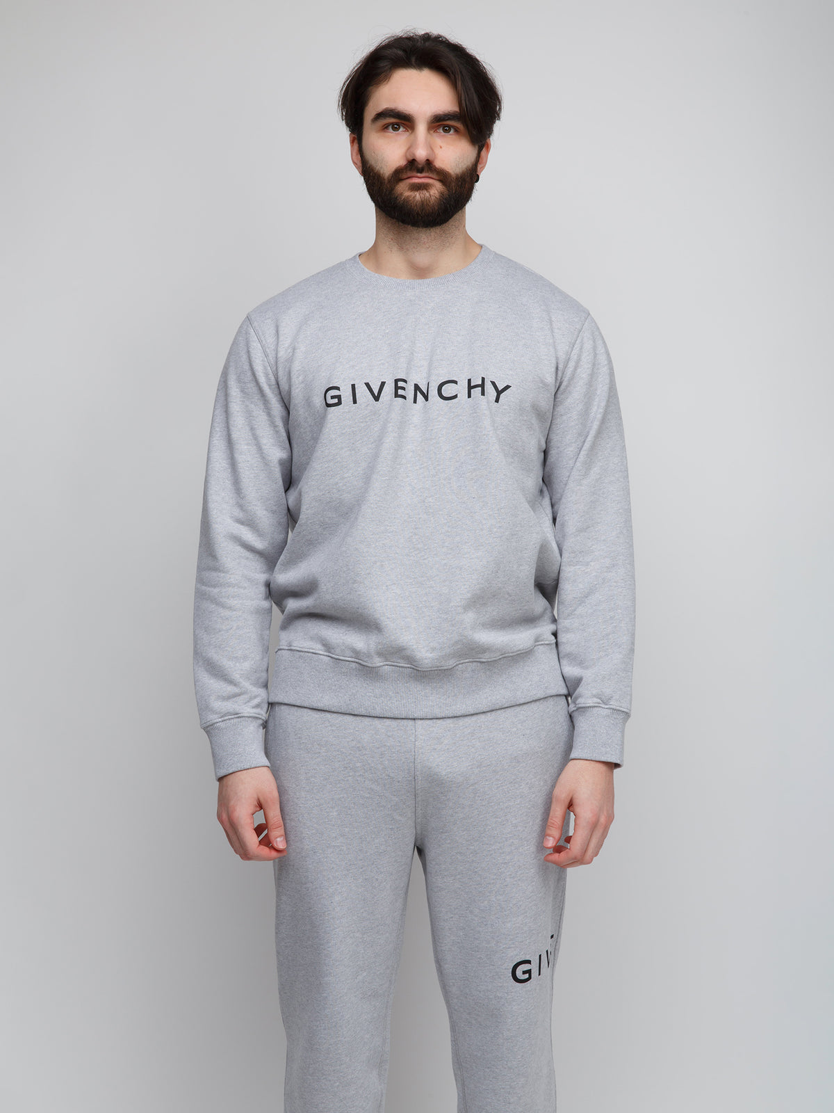 Gray Cotton Sweatshirt