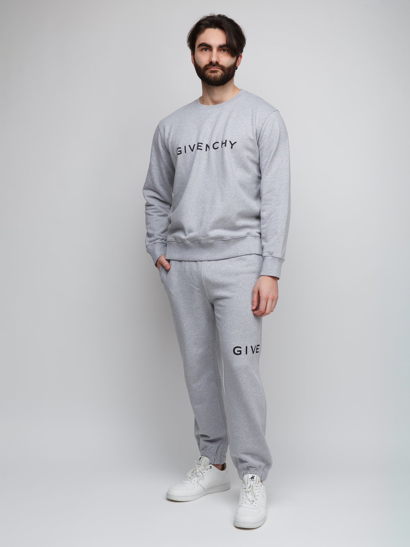 Gray Cotton Sweatshirt
