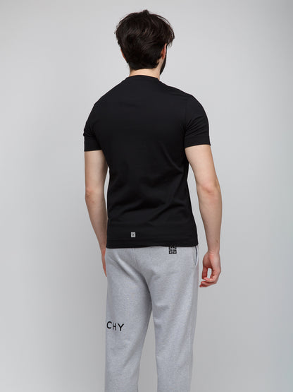 Black Cotton T-Shirt