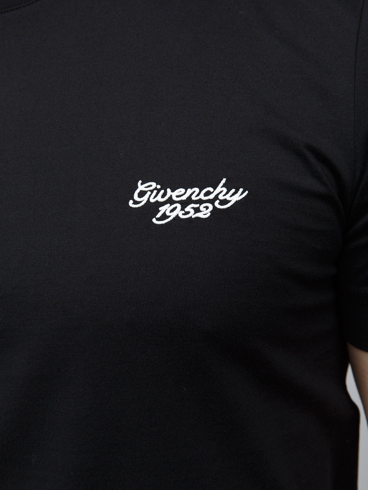 Black Cotton T-Shirt