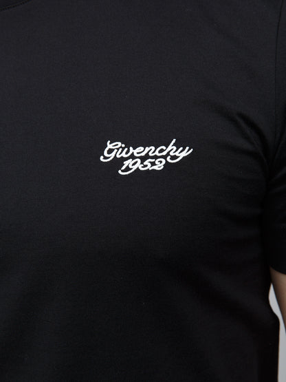 Black Cotton T-Shirt