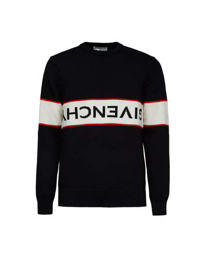 Black Cotton Sweater