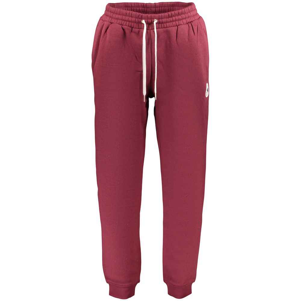 Red Cotton Men's Trouser