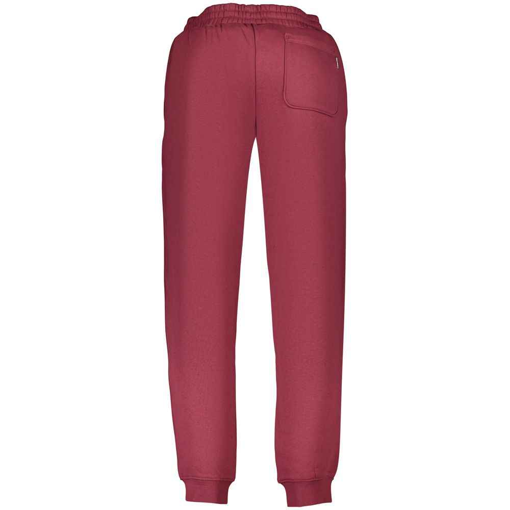 Red Cotton Men's Trouser