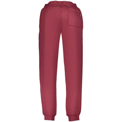 Red Cotton Men's Trouser