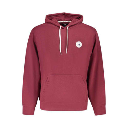 Red Cotton Mens Sweatshirt