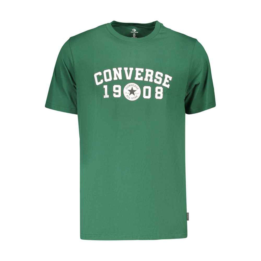 Green Cotton Men's T-Shirt