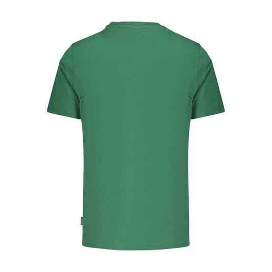 Green Cotton Men's T-Shirt