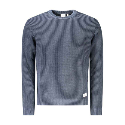 Blue Cotton Mens Shirt