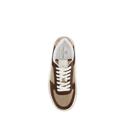 Brown Napa Leather / Calf Bos Taurus Athletic Sneakers