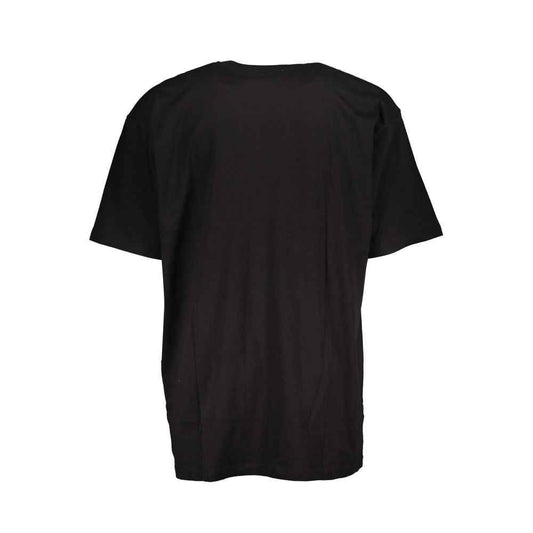 Black Cotton Men's T-Shirt