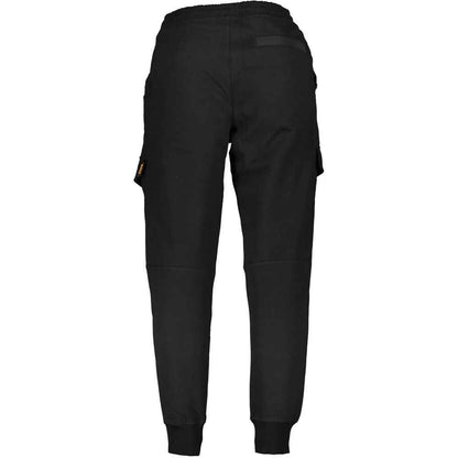 Black Cotton Menswear Trouser