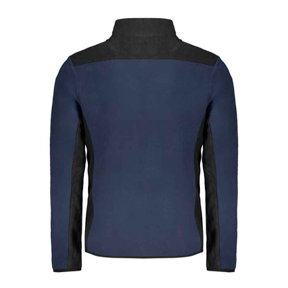 Blue Polyester Men Sweater