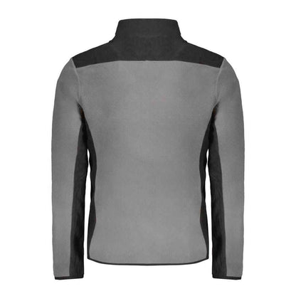 Gray Polyester Men Sweater