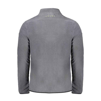 Grigio Polyester Men Sweatshirt