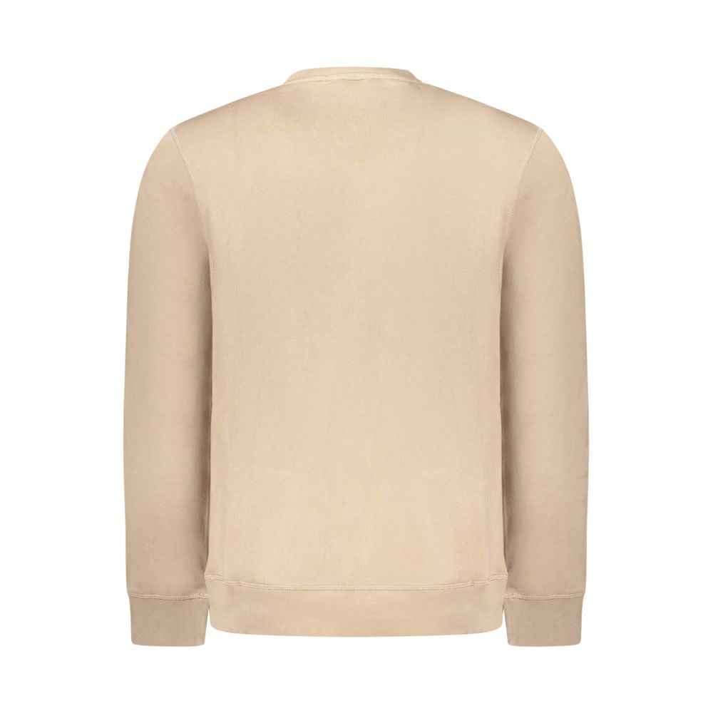 Brown Cotton Men's Sweatshirt