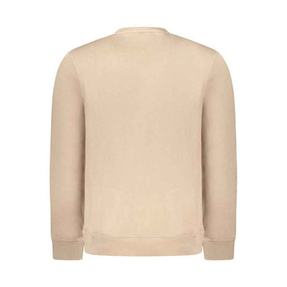 Brown Cotton Men's Sweatshirt