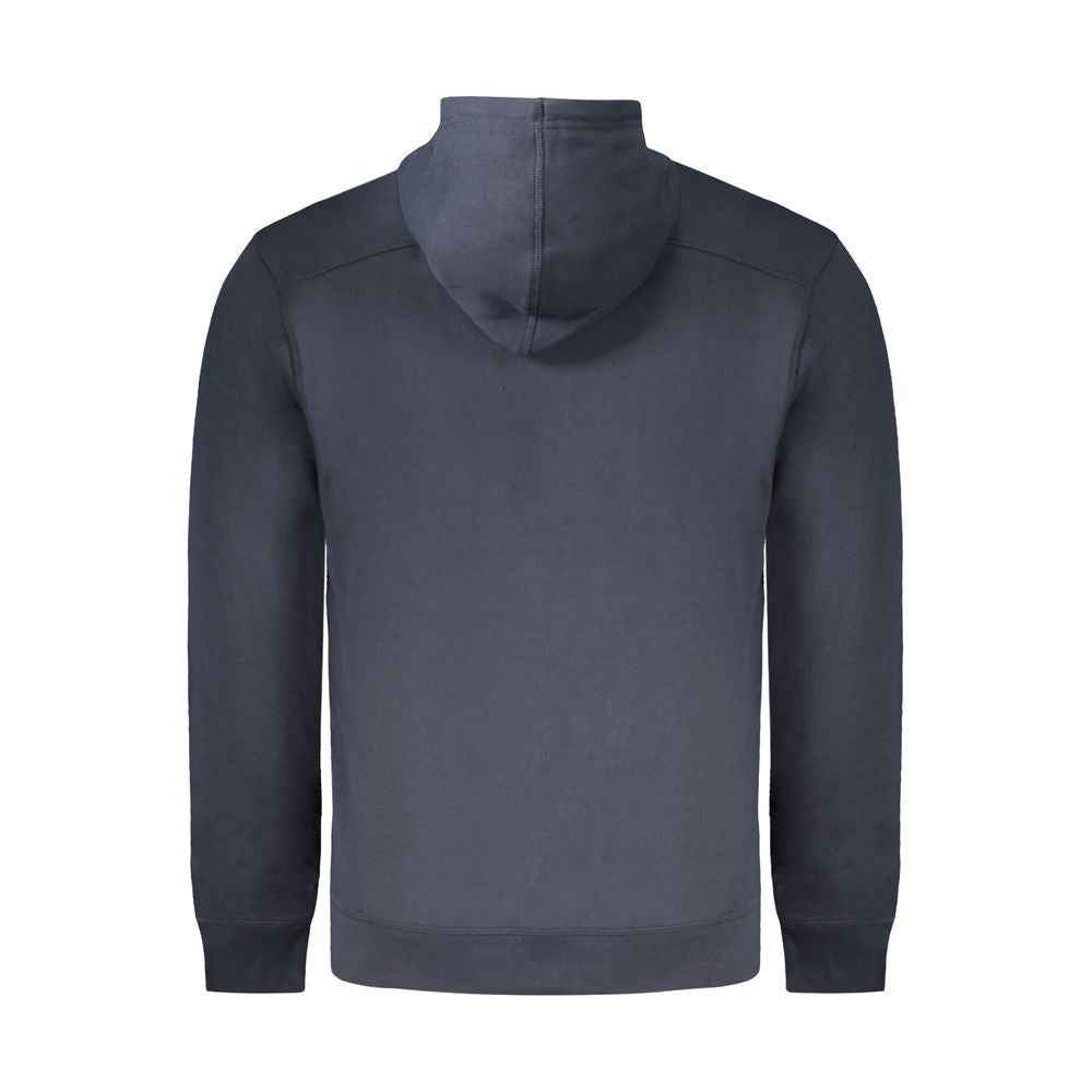 Blue Cotton Men's Sweatshirt
