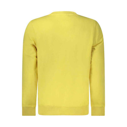 Yellow Cotton Men's Sweatshirt