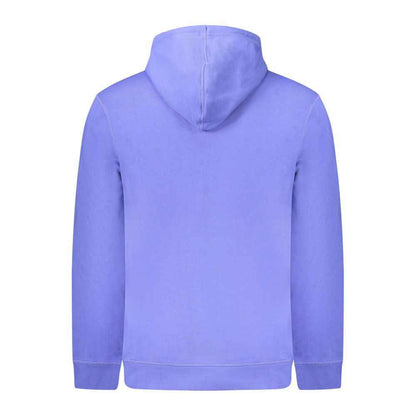 Blue Cotton Men's Sweatshirt