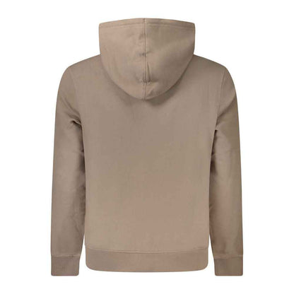 Brown Cotton Men's Sweatshirt