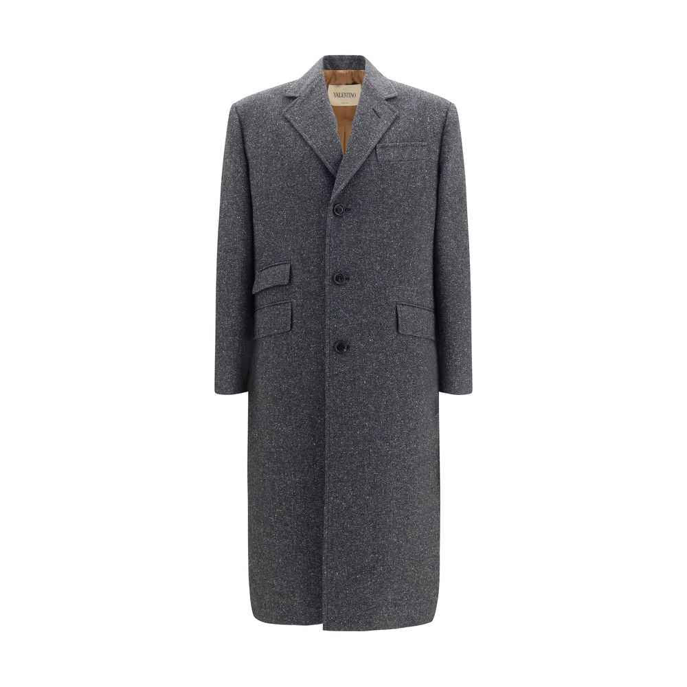 Gray Wool Oves Aries Coat