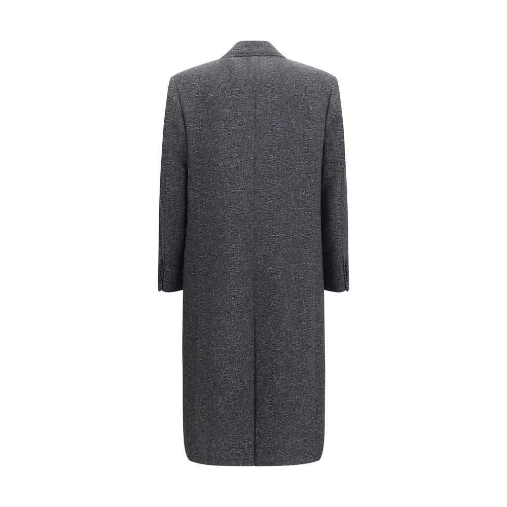 Gray Wool Oves Aries Coat