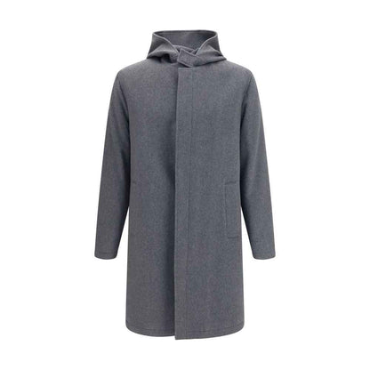 Gray Wool Oves Aries Coat