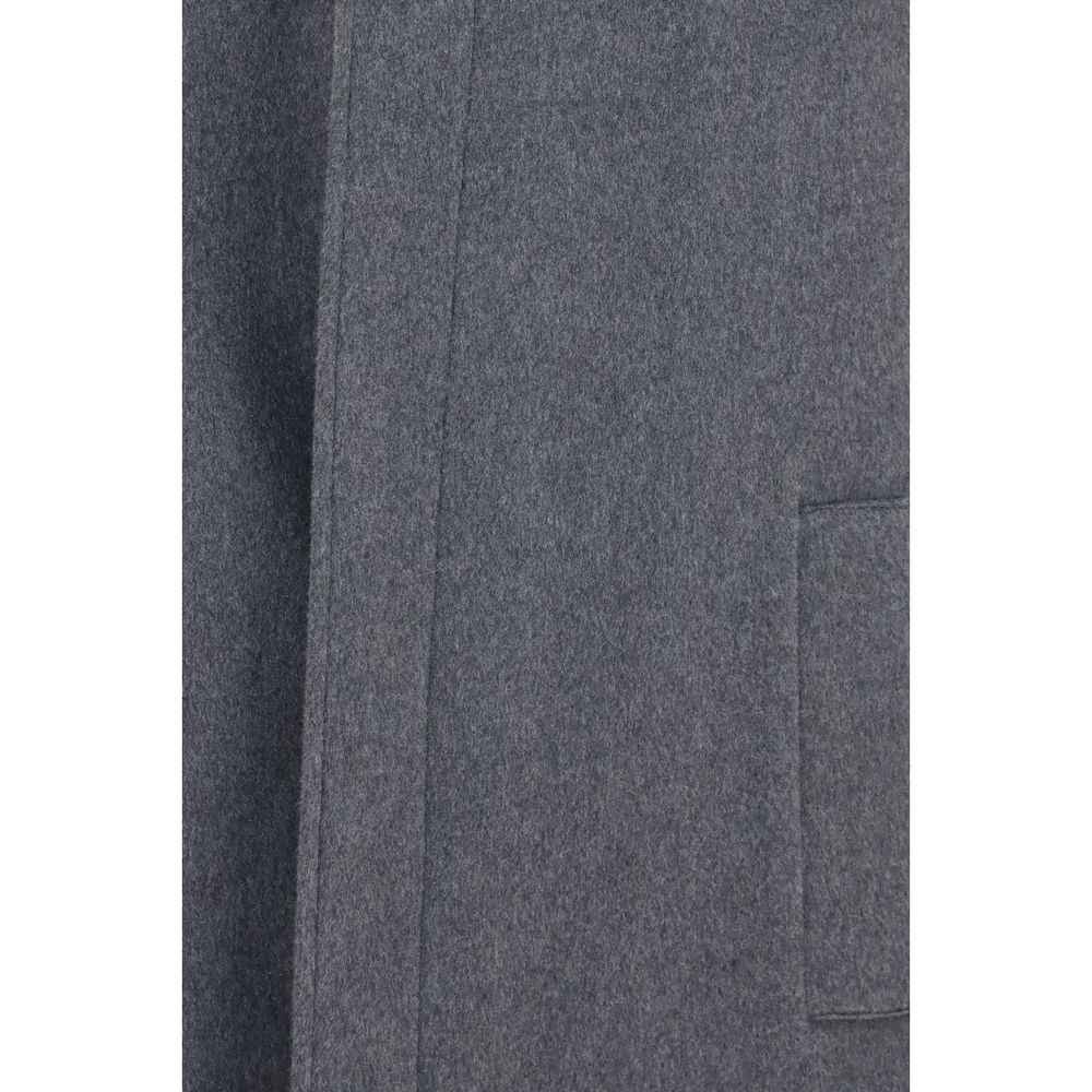 Gray Wool Oves Aries Coat