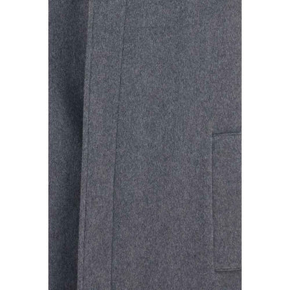 Gray Wool Oves Aries Coat