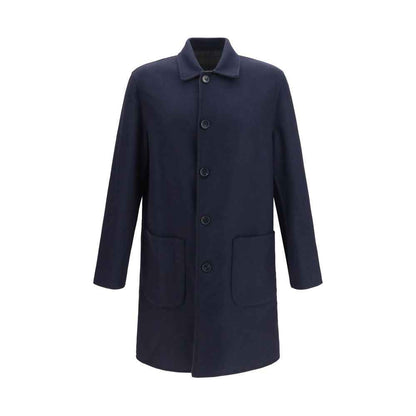 Blue Wool Oves Aries Coat