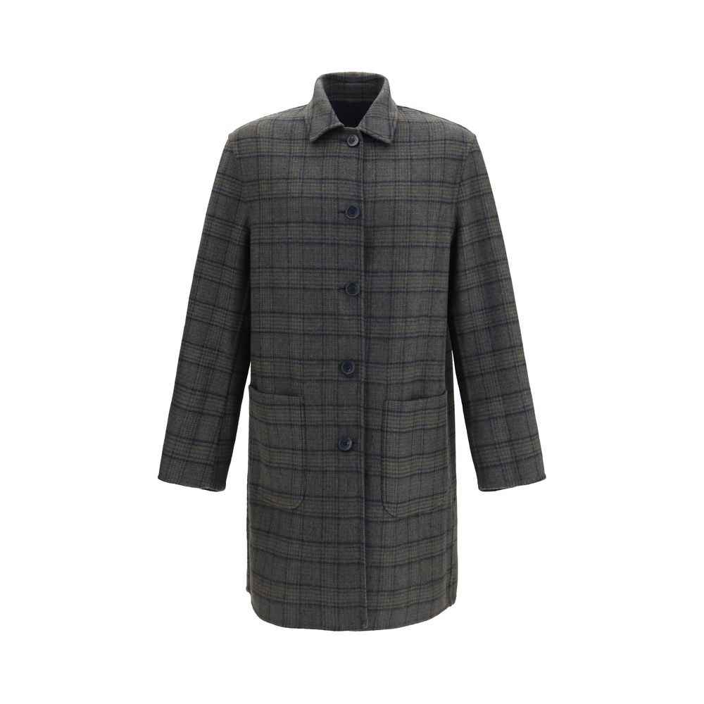 Blue Wool Oves Aries Coat