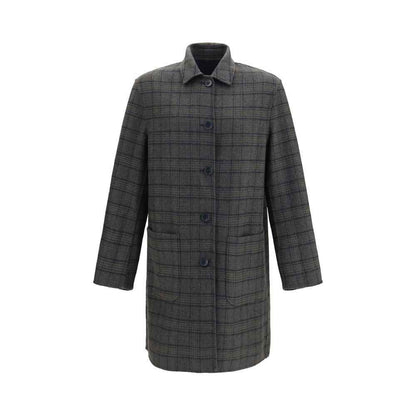 Blue Wool Oves Aries Coat