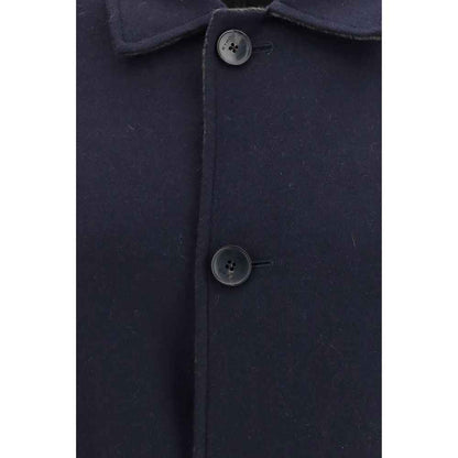 Blue Wool Oves Aries Coat