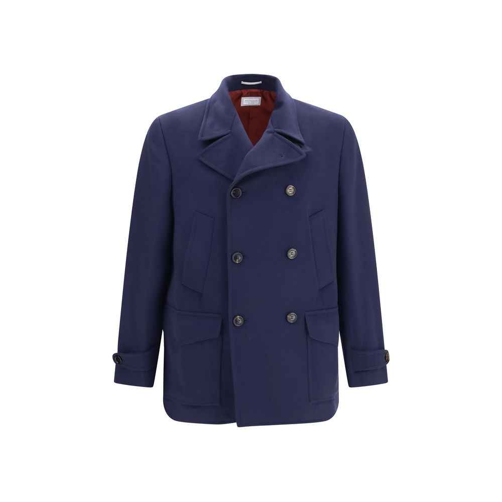Blue Wool Oves Aries Coat