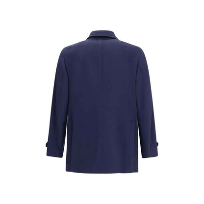 Blue Wool Oves Aries Coat