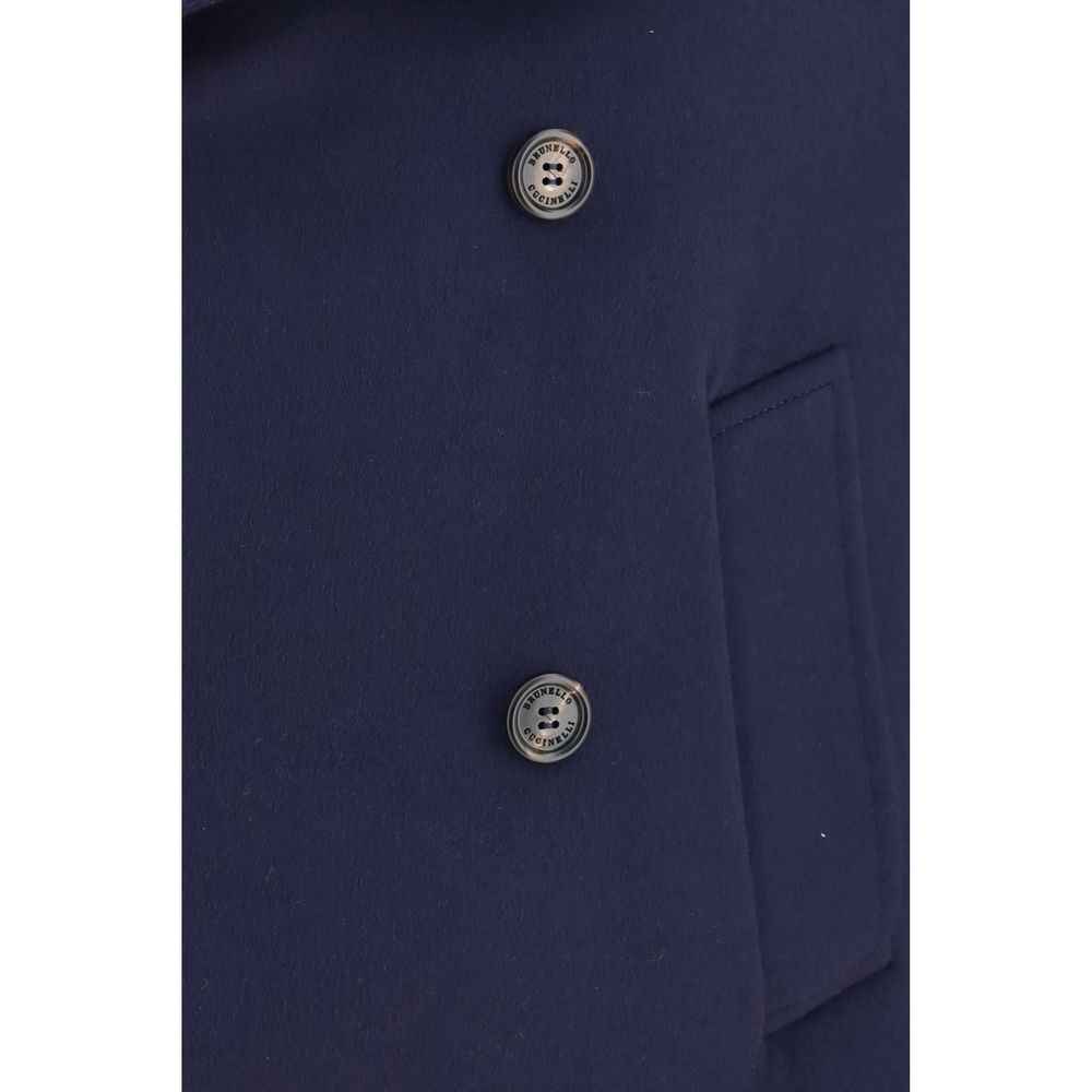 Blue Wool Oves Aries Coat