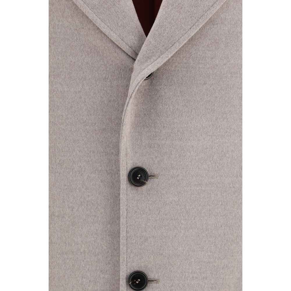 Beige Wool Oves Aries Coat