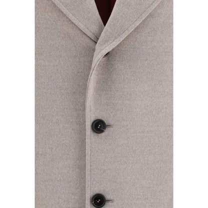 Beige Wool Oves Aries Coat