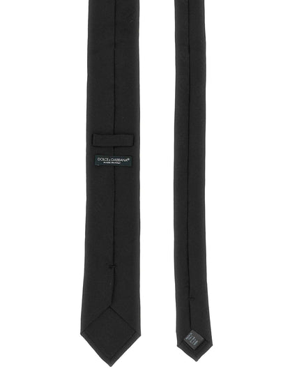 Black Silk Tie