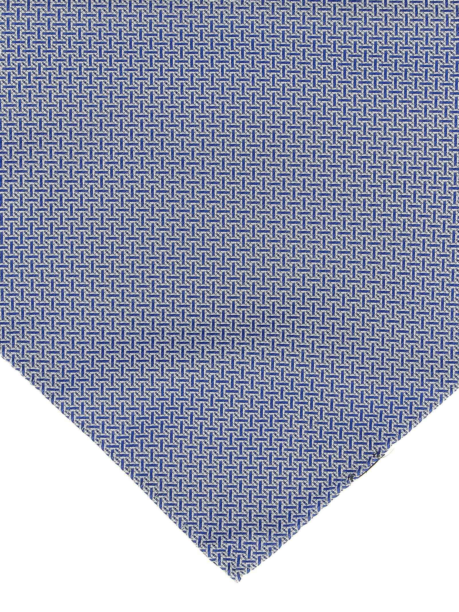 Blue Polyester Pocket Square