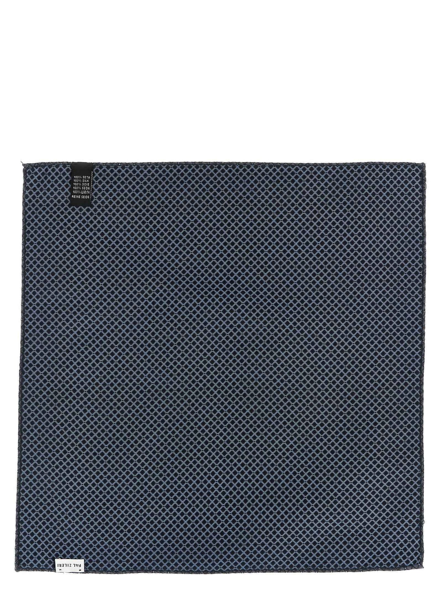 Blue Silk Foulard