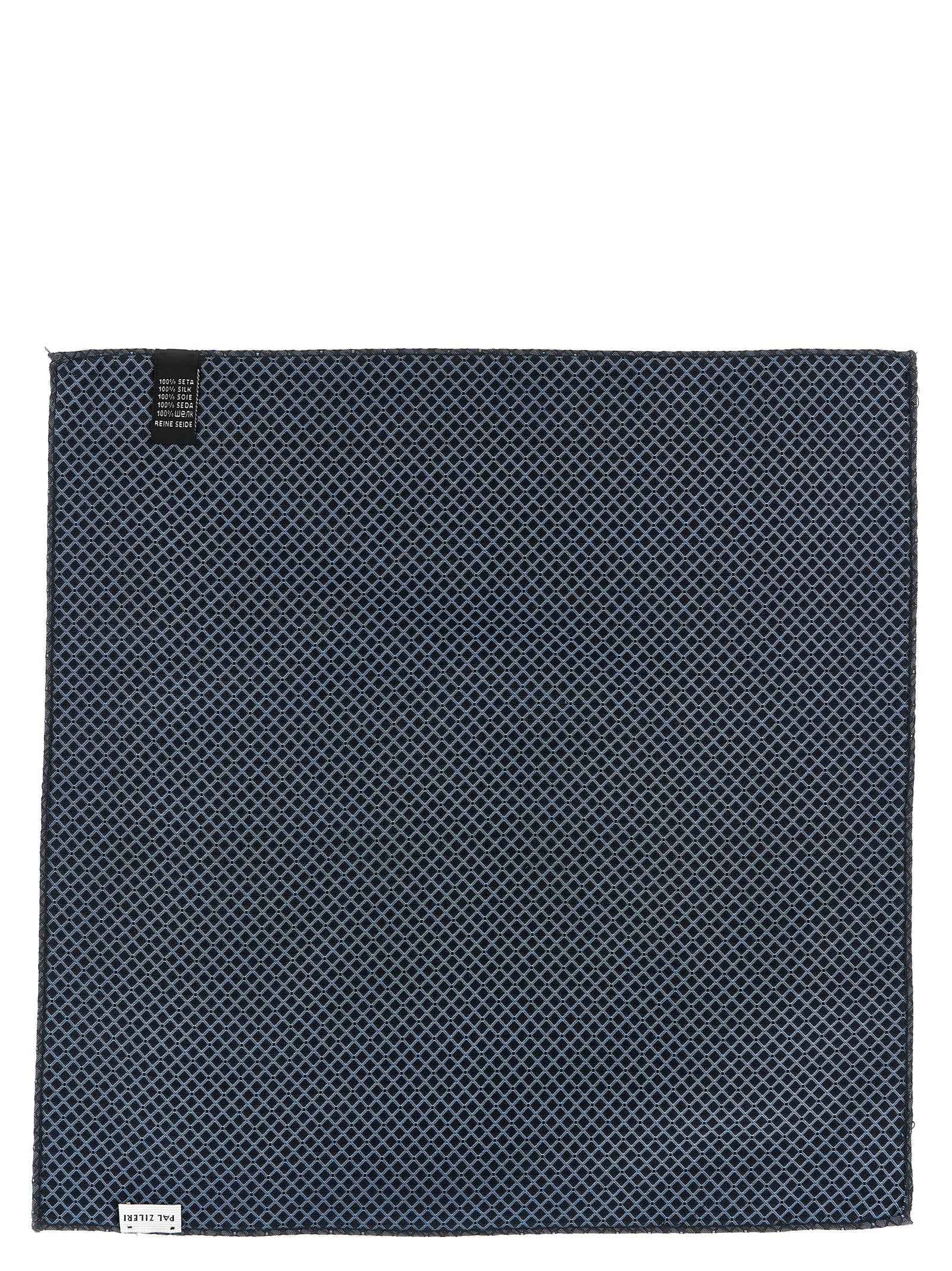Blue Silk Foulard