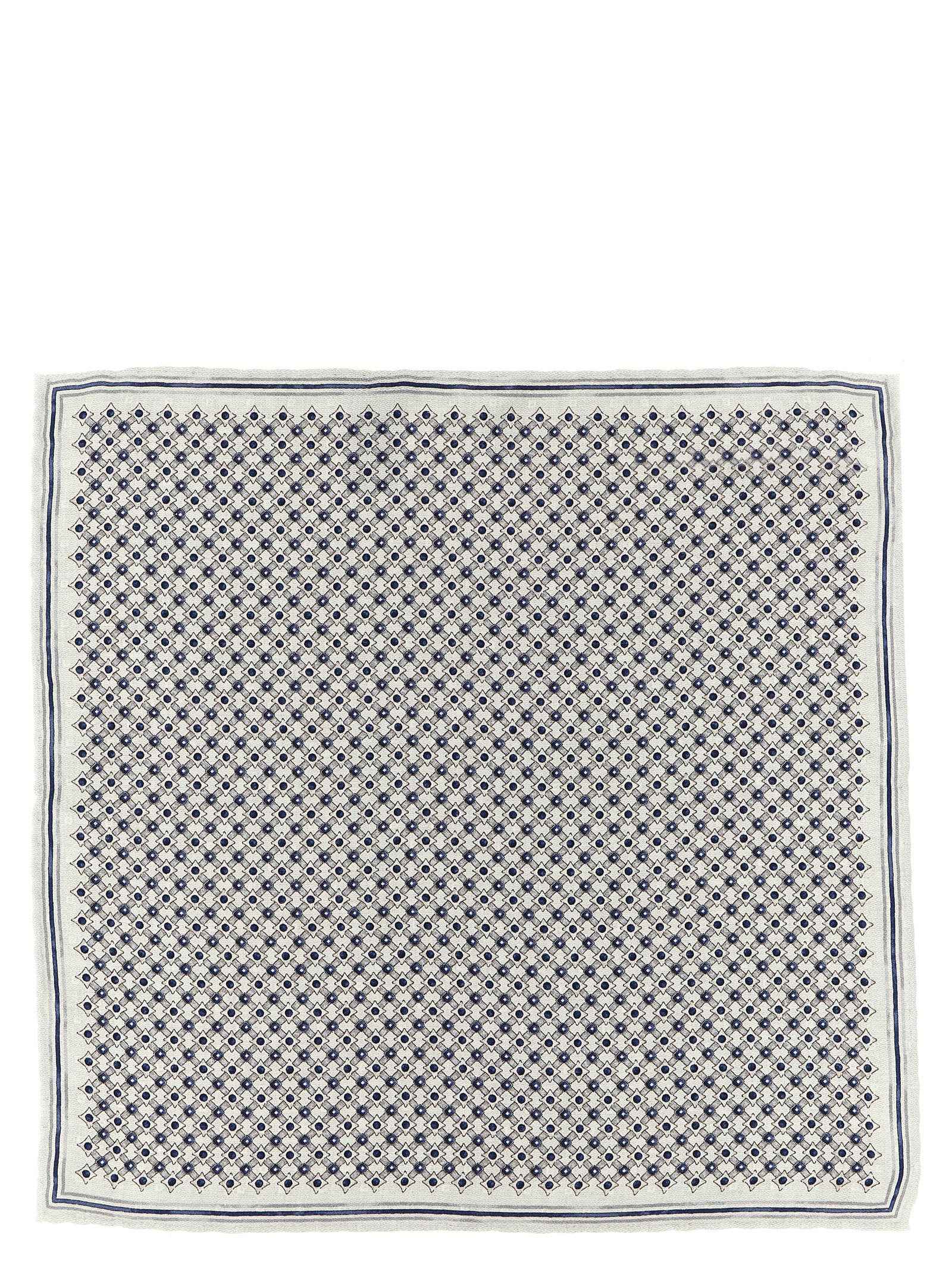 Multicolor Silk Foulard