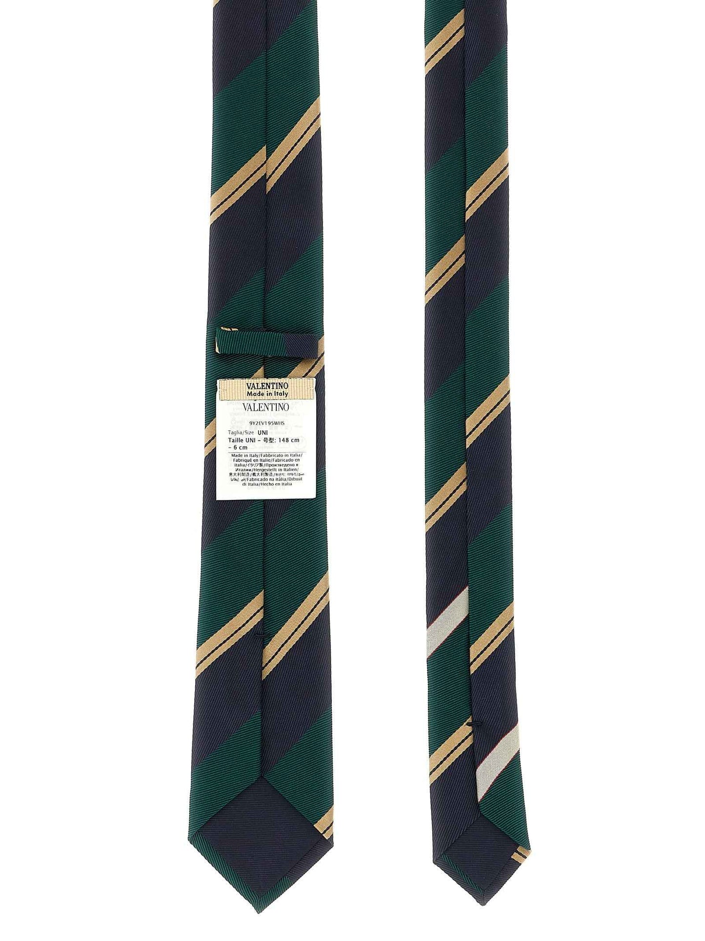 Multicolor Silk Tie