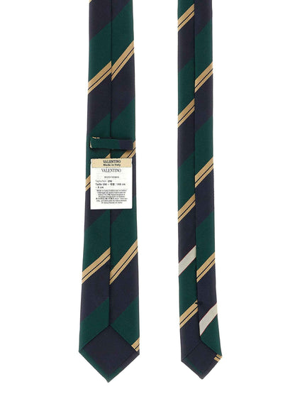 Multicolor Silk Tie