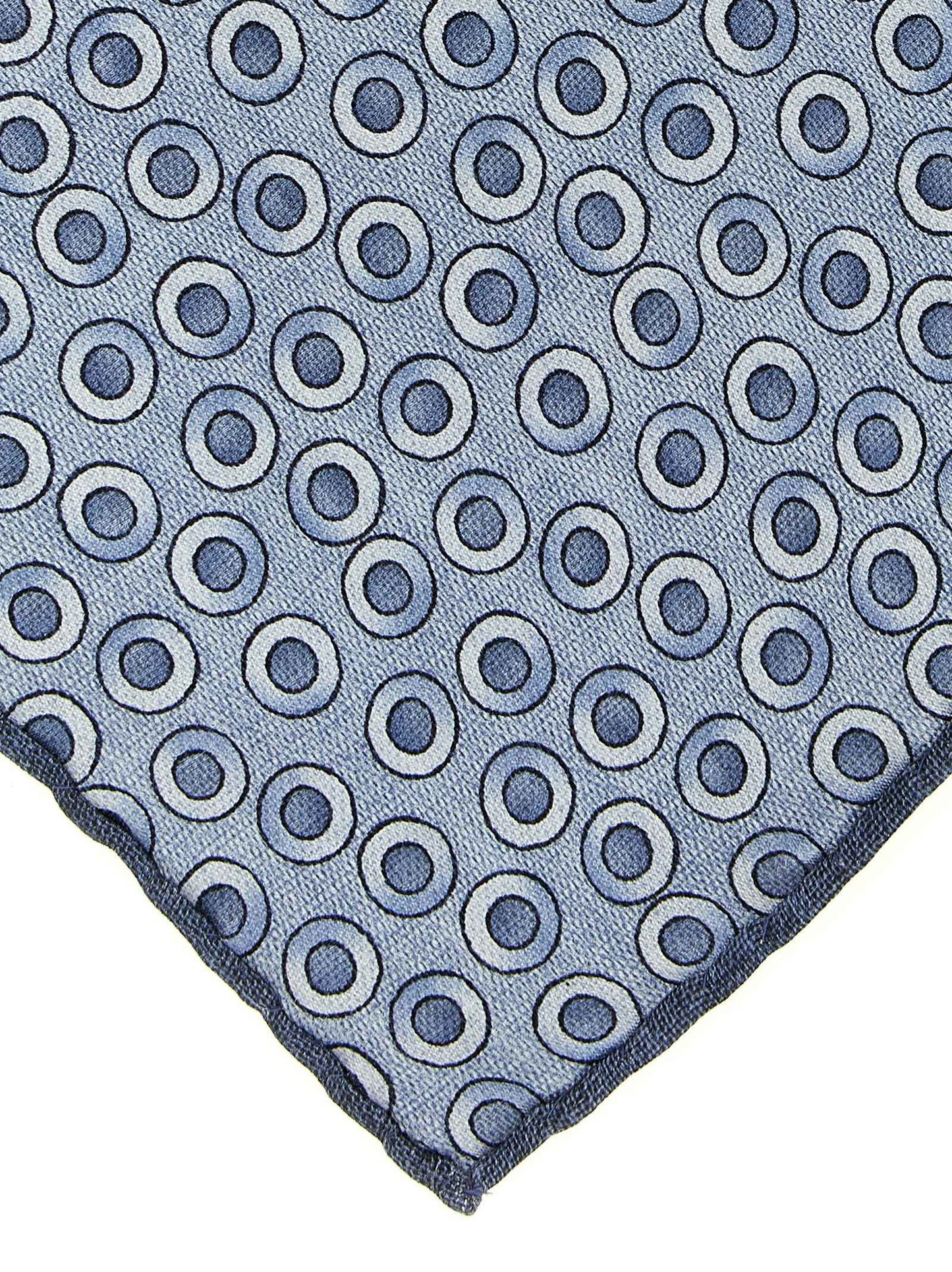Blue Silk Pocket Square